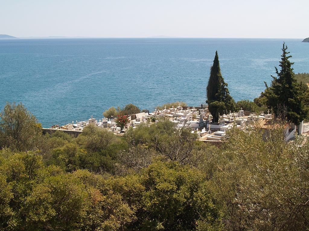 Άποψη του νεκροταφείου